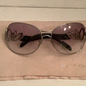 Bulgari tinted sun glasses